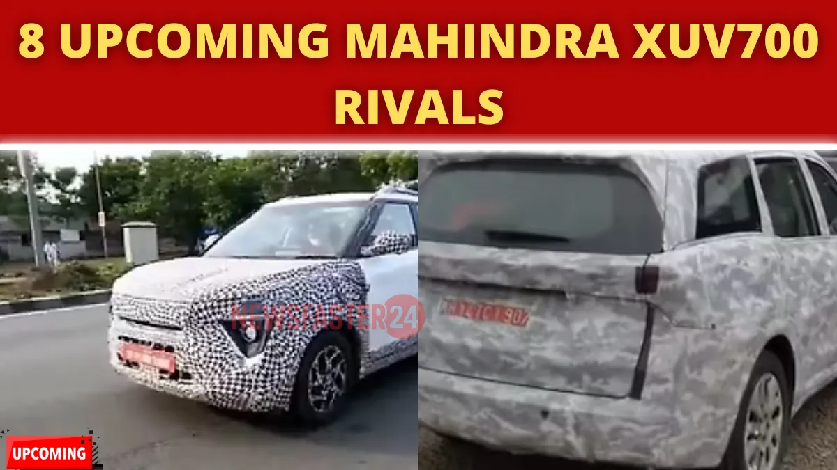 upcoming mahindra xuv700 rivals : 8 नई Mahindra SUV भारत में टेस्टिंग पर, 2026 में लॉन्च होने को तैयार!