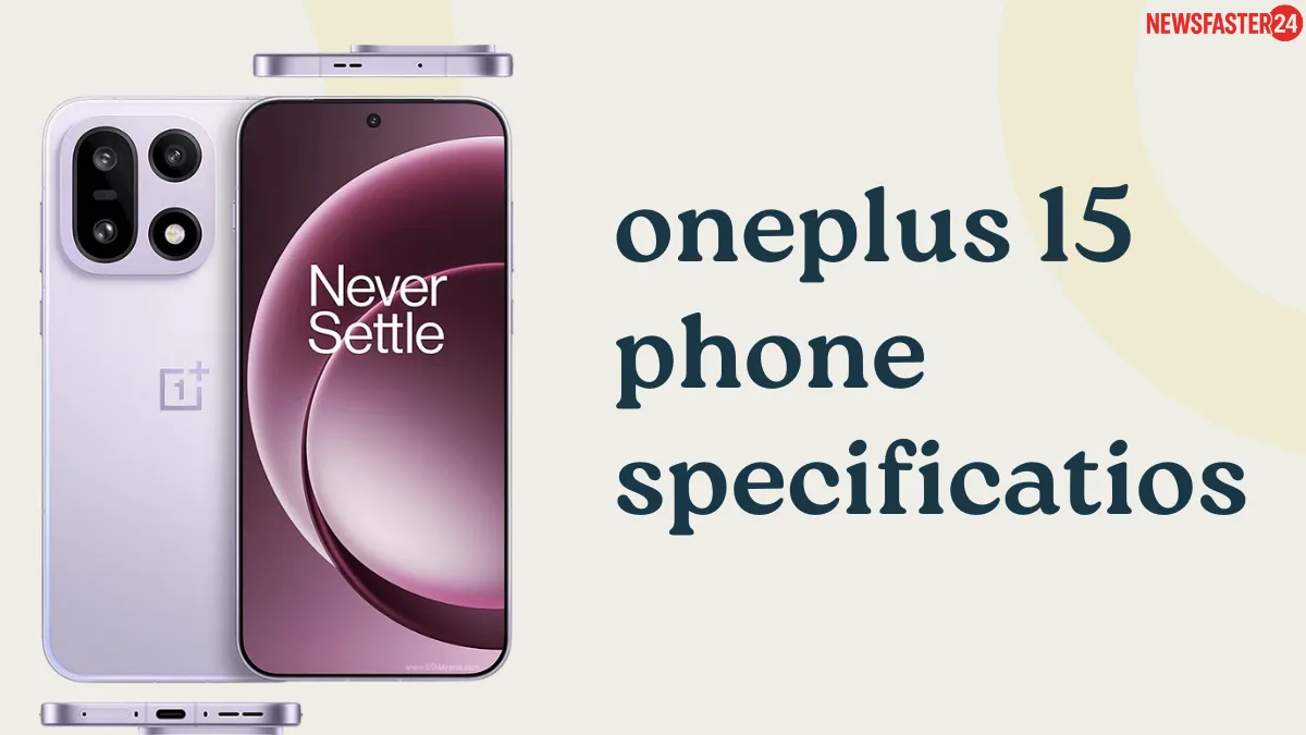 Oneplus 15 phone specifications