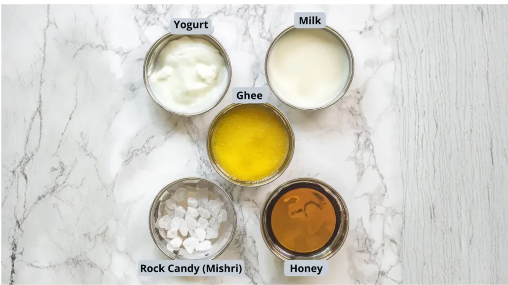 panchamrit recipe ingredients